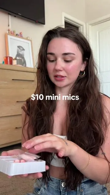 #minimicrophone #contentcreator #wirelessmicrophone #chocolate 