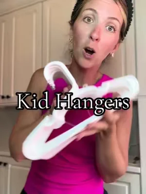 This is the 100 pack of white! Check out the other colors and quantities! #hangers #kids #closet #deals #kidsstuff 
