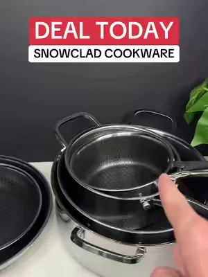 Your family deserves the good stuff #snowclad #cookwear #potsandpans 
