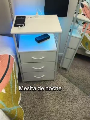 Mesita de noche bonita para la habitación #bedroom #nightstand #Home #parati #mesitadenoche 