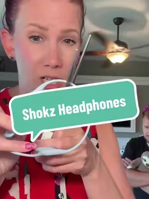 These headphones stay in my ears for once! @SHOKZ #shokz #headphones 
