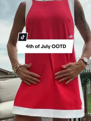 100% cotton set ❤️🤍 Lightweight, breathable, and so easy to dress up or keep casual. #4thOfJulyOutfit #cottondress 
