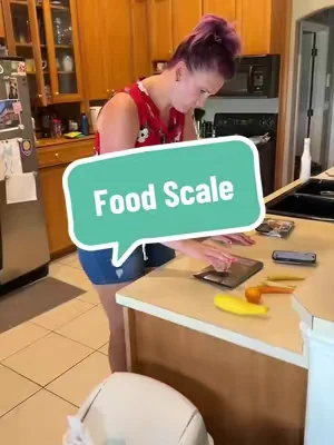 This food scale is keeping us on track @Etekcity #foodscale 