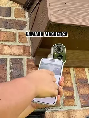 ¿Cansada de cables por todas partes y taladrar paredes? Esta cámara magnética se pega donde quieras en segundos. Visión nocturna, detección de movimiento y control total desde tu celular. #summerwins #dealsdayforyou #camaraseguridad #facilinstalacion #hogarinteligente 