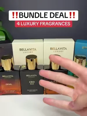 The fact that you get 4 full sized fragrances is crazy 😳 #bellavitaluxury #cologne 