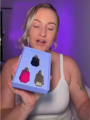 This discovery set has 3 different profiles that smell phenomenal 😍 #mugler #stockingstufferideas #miniperfume #perfumetok #tiktokshopcreatorpicks 