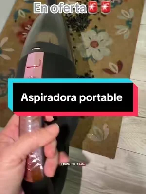Mini Cordless Handheld Vacuum  Para las personas que les gusta tener la casa y el carro limpio y en orden, esta mini aspiradora está súper buena y funcional.  #tiktokshopcreatorpicks #DealsForYouDays #CleanHome #HomeCleaning #portablevacuum 