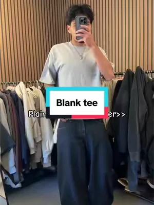 Perfect blank tee #lucidblank #blanktee 