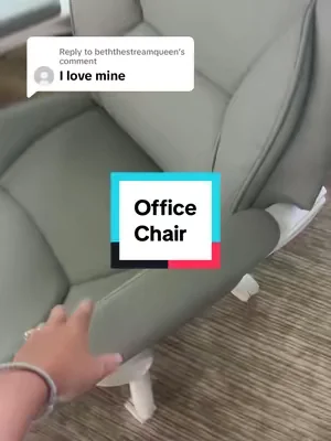 Replying to @beththestreamqueen the best one! #officechair #tiktokshopcreatorpicks #summerwins #SummerVibes #officechairwithfootrest 
