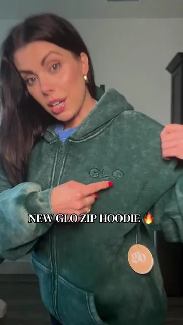 These New GLO Zip Hoodies in Snow Wash are soooo good 😍 I know these will go fast! #christianapparel #godsloveovercomes #glohoodie #christiantiktok #christianhoodie 