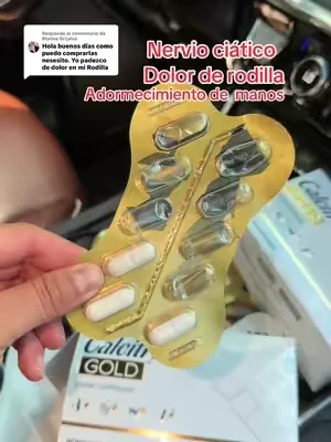 Respuesta a @Marina Grijalva Calcitrim GOLD Joint Bone#nerviociático #dolordeespalda #artritisreumatoide #osteoporosis #dolorderodillas 