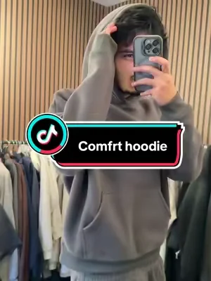 Hoodie is peak. #comfrt #comfrthoodie 