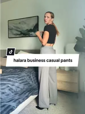 Comfy cute business casual pants for the office girlies ✨ @Halara_official 