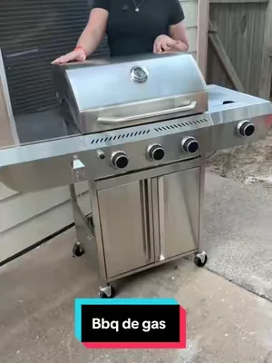 El bbq de gas que lo tiene todo #creatorsearchinsights #tiktokshopstockup #DealsForYouDays #tiktokshopcreatorpicks #bbq 