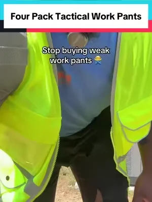 4 Tactical Work Pants for way less than you’d expect. #workpants #bluecollar #construction #workwear #constructionworker 