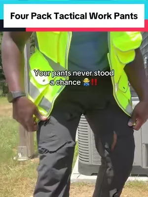 4 Tactical Work Pants for way less than you’d expect. #workpants #bluecollar #construction #workwear #constructionworker 