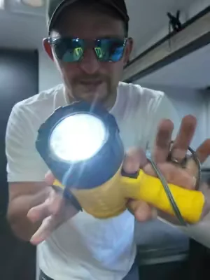 Vevor led spotlight! #spotlight #flashlight #vevor 