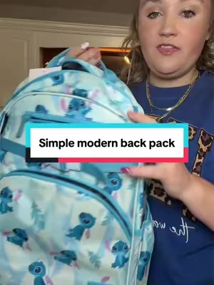 Simple modern character back packs for the win! #simplemodernbackpack #backpack #kidsbackpack #backtoschoolshopping 
