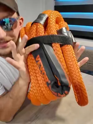 Vevor kinetic recovery tow rope! 
