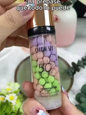 Protector + Maquillaje en 1. FPS 50, blanquea y controla grasa.#tiktokshop#fyp  #beauty  #Maquillaje