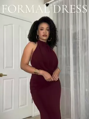 In love with this dress😩 I’m wearing a size small :) #elegantdress #formaldress 