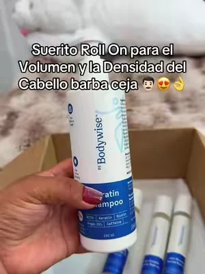 Set Capilar Serum Roll On Densidad y Shampoo con Keratina y Biotina Kit capilar serum roll on shampoo keratina biotina argan aceite cabello #tiktokcreatorpicks #DealsForYouDays #setcapilarkeratina #serumrolloncabello #bebodywisecabello