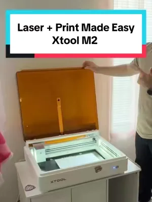 XTool M2 makes it easy to print and laser on over 100 materials. 