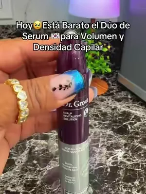 Dr. Groot Serum Capilar Coreano Dúo de Biotina y Mentol Cuidado Capilar, Serum Capilar, Roll On Capilar, Dr. Groot #tiktokcreatorpicks #SummerVibes #CuidadoCapilarCoreano #SerumCapilarBiotina #DrGrootCapilar Este serum capilar de Dr. Groot es una opción de cuidado personal que destaca por su formato en dúo roll on. La fórmula combina biotina y mentol, elementos conocidos en el mundo de la cosmética coreana. Al aplicarlo, el roll on permite trabajar áreas específicas del cuero cabelludo con precisión. Es ideal para incluir en la rutina diaria, ya que aporta una sensación refrescante y una textura ligera que se absorbe sin dejar residuos pesados, ideal para quienes buscan un aspecto de mayor cuerpo y densidad en el cabello. The information shared is for general purposes and does not replace personalized professional guidance. Offer availability may be subject to a limited time. The price shown may vary depending on promotions or availability.