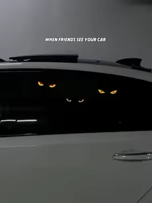 #led #carlover #fypシ #caraccessories #devileye #carlight 
