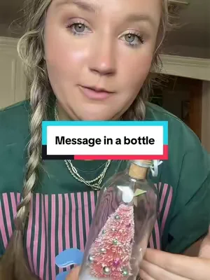 The most meaningful gift idea🥺 #messageinabottle #christmasgift #mrchristmas #qvctiktoksuperbrandday 