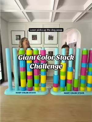 He was so confident… until he lost. 😂💩 House rules are house rules, and now he’s on dog poop duty. Worth it? Absolutely. 🤣 Who do you think took this loss harder? 👇 @Relatable  #familygamenight #colorstackchallenge  #dealsforyoudays  #tiktokshopdealsforyoudays  #summerwins 