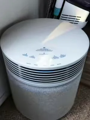 This thing will have you breathing right #blueair #airpurifier #cleanair #breathebetter 
