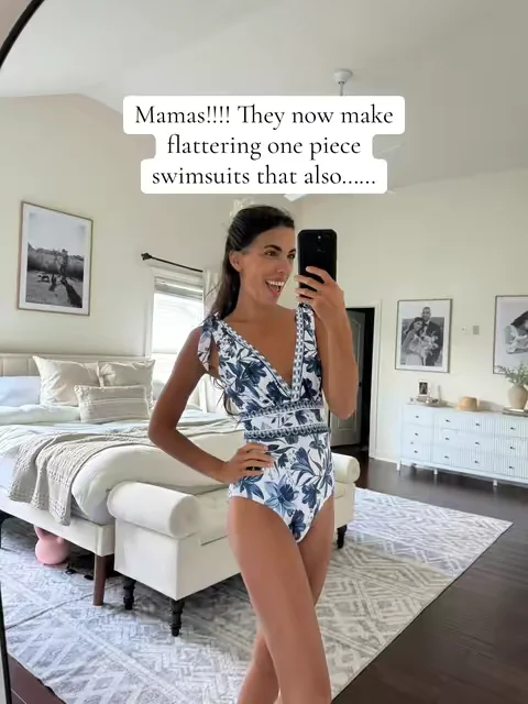 This is the greatest mom swimsuit of all time you guys!!! #momswimsuit #vacationoutfits #vacationmode #vacationstyle #swimsuit 