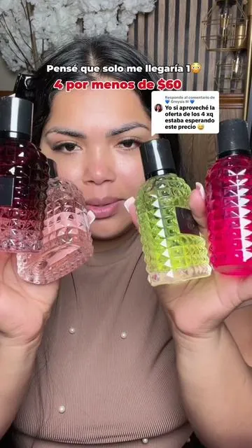 Respuesta a @💙 Greysis M 💙 #valentino #perfumesparamujer #setde4 #perfumes #mysscents @MYS Scents 