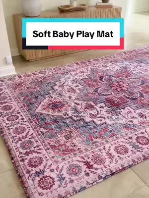 This play mat is 💯 if you have hardwood floors!!!! This one will be going in my daughters room 💖 #playmat #playroom #babymat #sleepmat #mommusthaves 
