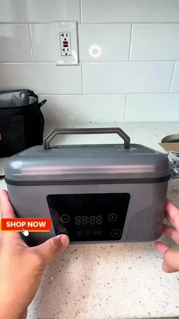 La mejor inversión, ahorramos cientos de dólares al mes en comida, y mi esposo come calientito todos los días  #loncherarecargable #comidacaliente #lunchbox #productoquefunciona #paratrabajadoresdeconstruccion