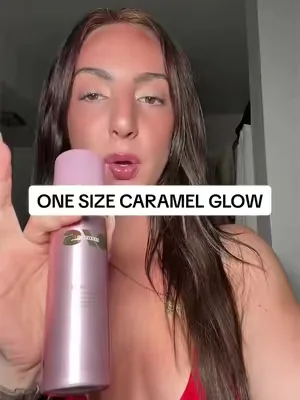 Self tan, bronze and shimmer in a spray. Genius @ONE SIZE BEAUTY #onesizebeauty 