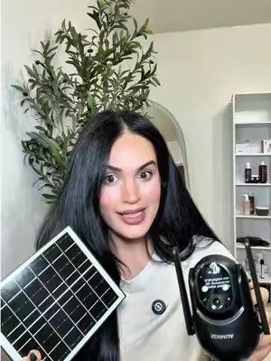 Cámara de vigilancia con panel solar que funciona con datos móviles #camara #vigilancia #dealsforyoudays #summerwins #cuba 