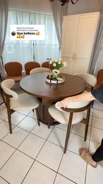 Replying to @Carmen Gonzalez Extendable Table #summeressentials #weeklydeals #TikTokShopSummerTurnup #summerwins    #SummerVibes @FUSOU Furniture 