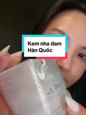 Kem nha đam từ Hàn Quốc cái chất thoa lên nó căng bóng cái mặt luôn á #dealsforyoudays #dealforyoudays #glow #glowingskin 