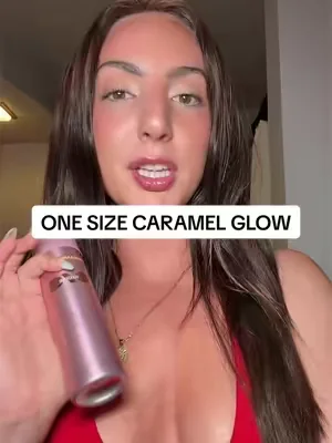 This was my real first use of the product #onesizebeauty #caramelglow 