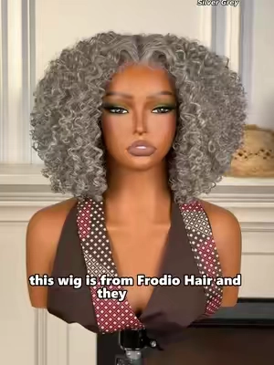 This wig got me feeling way too cute today. 😮‍💨💅🏾#wighair #frodiohair #fyp #frodio #wig #summerlooks #summervibess #wigtok #curlyhair #naturalhair #jerrycurlywigs
