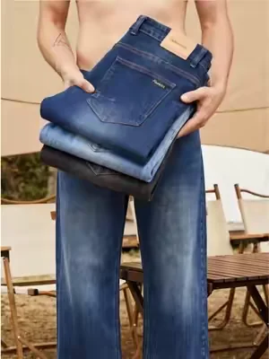 Skinny jeans restrict your movement and super baggy pants look messy, this moderate straight cut hides leg flaws without ruining your outfit vibe.#pants #mensfashion #jeansformen #jeansoutfit #comfystyle 