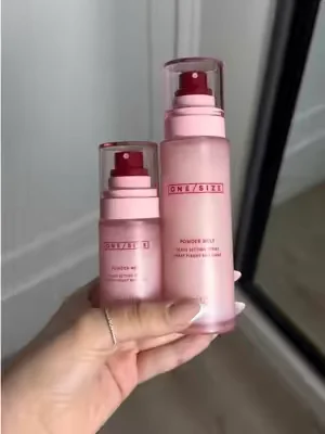 #OneSizeBeauty #Makeup #SettingSpray #PowderMeltGlassSettingSpray #OnTillDawnSettingSpray 