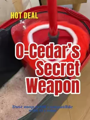O-cedar owners, if dust is a problem in your home, you need this chenille set.😍🧼 #ocedar #duster #dealsforyoudays #tiktokshopdealsforyoudays #summerwins 