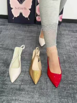 Summer elegant stiletto heel#stiletto #stilettoheels #womenheels #summerheels #tiktokmademebuyit 