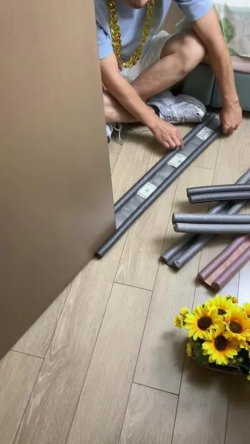 🚪 Door Bottom Weather Stripping Draft Stopper Seal Strip#HomeEssentials #DoorSeal #InsulationHacks #HouseholdGadget #TikTokFinds