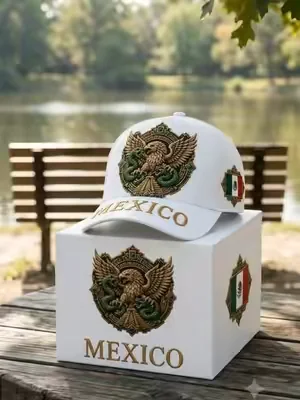 Mexico Baseball Cap Black Prem #cap #mexico🇲🇽 #baseballcap 