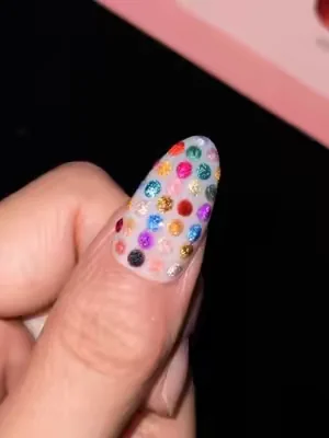 Polka dots + cat eye = pure magic. ✨💅 Using Beetles 20 Colors Prism Pop Cat Eye Gel Nail Polish Set #beetlesgelpolish #TikTokShopDealsforYouDays #SummerWins #DealsForYouDays #BeetlesSummerDrop #summeressentials #naillovers #diynails #diynailsathome #donailswithme #summernails #nailinspo #beetlesnails #cateyegelpolish #cateyenail #cateye #weeklydeals #payday