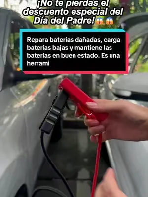 Repara baterías dañadas, carga baterías bajas y mantiene las baterías en buen estado. Es una herramienta imprescindible. #tiktokshopsummersale #tiktokshop #battery #repair #charger #